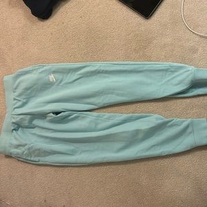 teal nike sweatpants